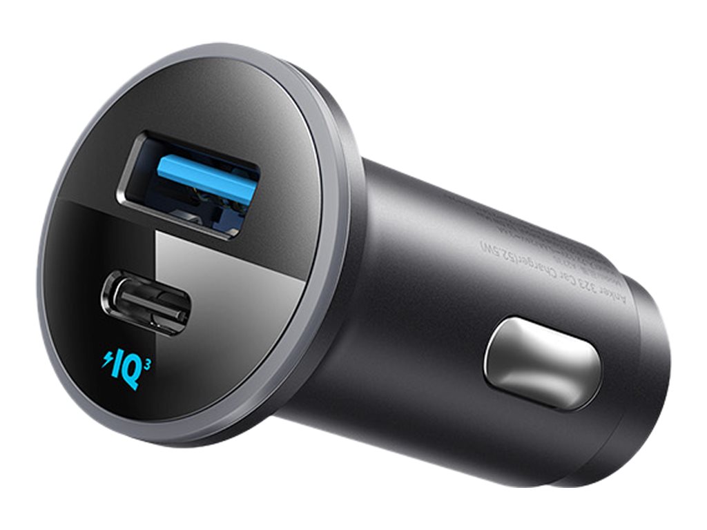 Anker Innovations Anker 323 - Auto-Netzteil - 52.5 Watt - 3 A - IQ 3.0, Fast Charge - USB, 24 pin USB-C, Ansicht 4