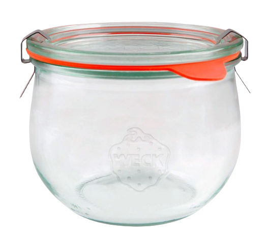 Weck -Tulpenglas 580 ml (Rundrand 100) 6 Gläser / Karton - 100 mm - 85 mm - 6 Stück(e), Ansicht 3