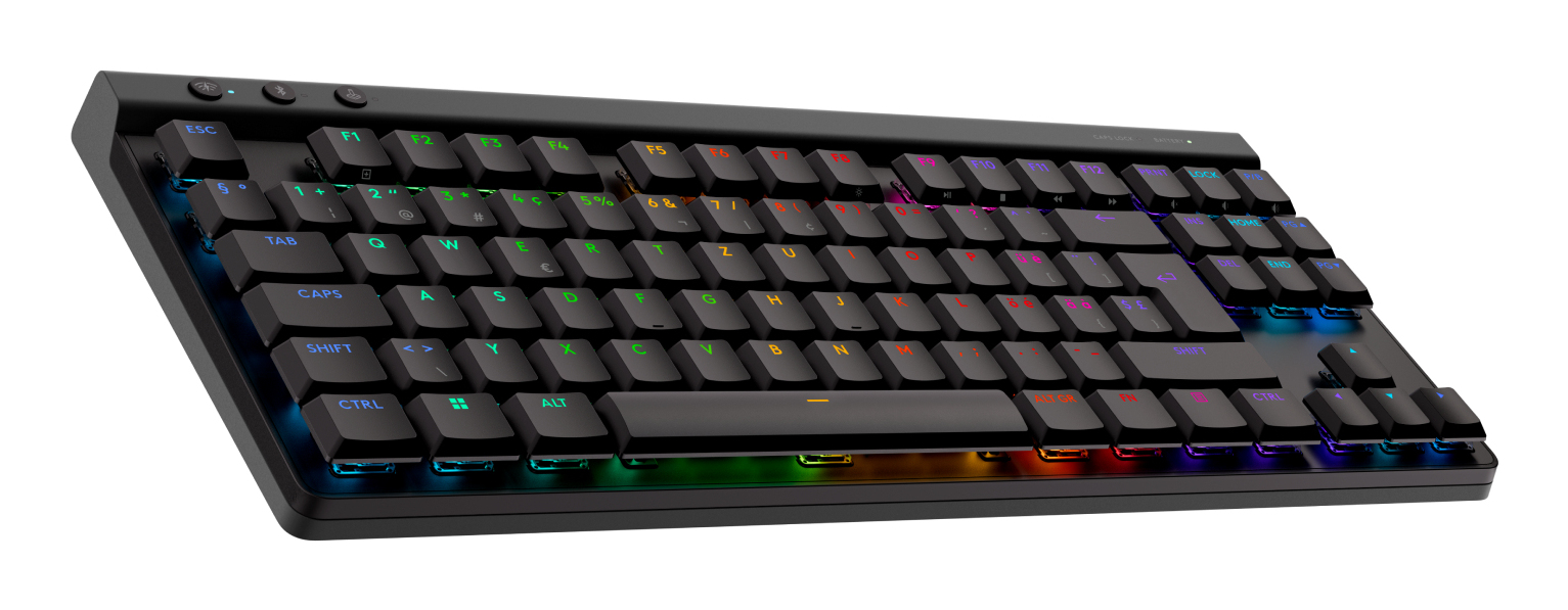 Logitech G G515 - Tastatur - LIGHTSPEED - TKL - TL: Schweiz, QWERTZ, Ansicht 3