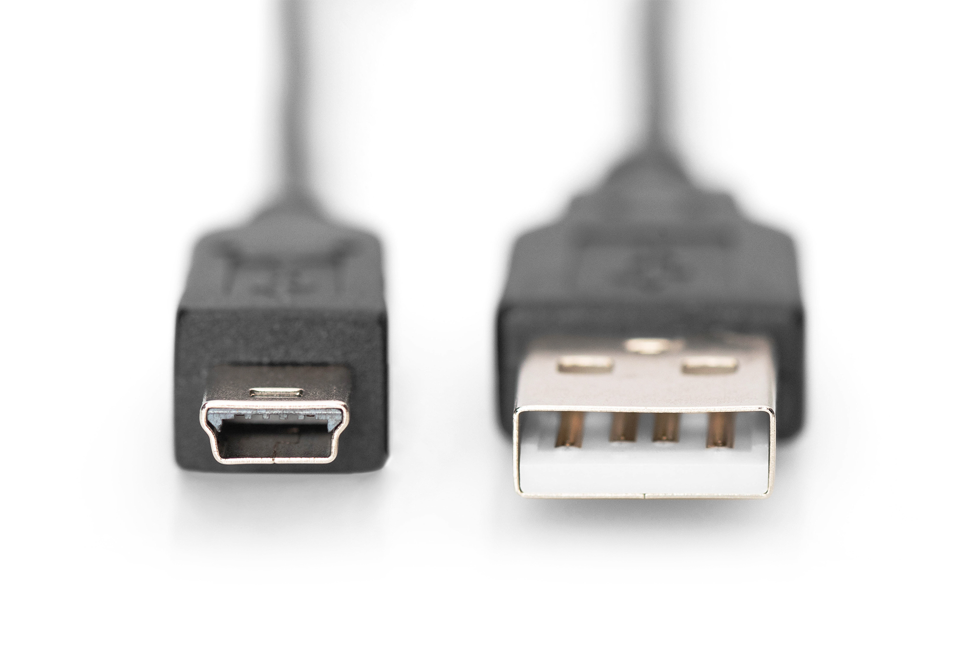 DIGITUS USB 2.0-Anschlusskabel, Typ A auf Mini B, Ansicht 2