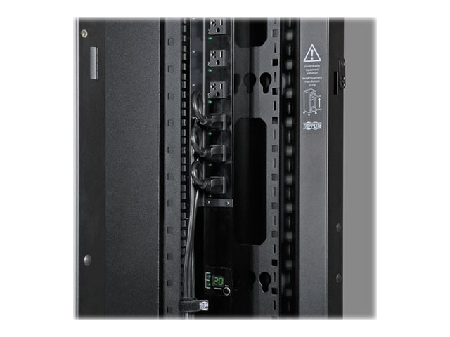 Tripp Eaton Tripp Lite Series 48U Rack Enclosure Server Cabinet 30 Wide w Doors & Sides - Schrank Netzwerkschrank - Schwarz - 48U - 48.3 cm (19)
