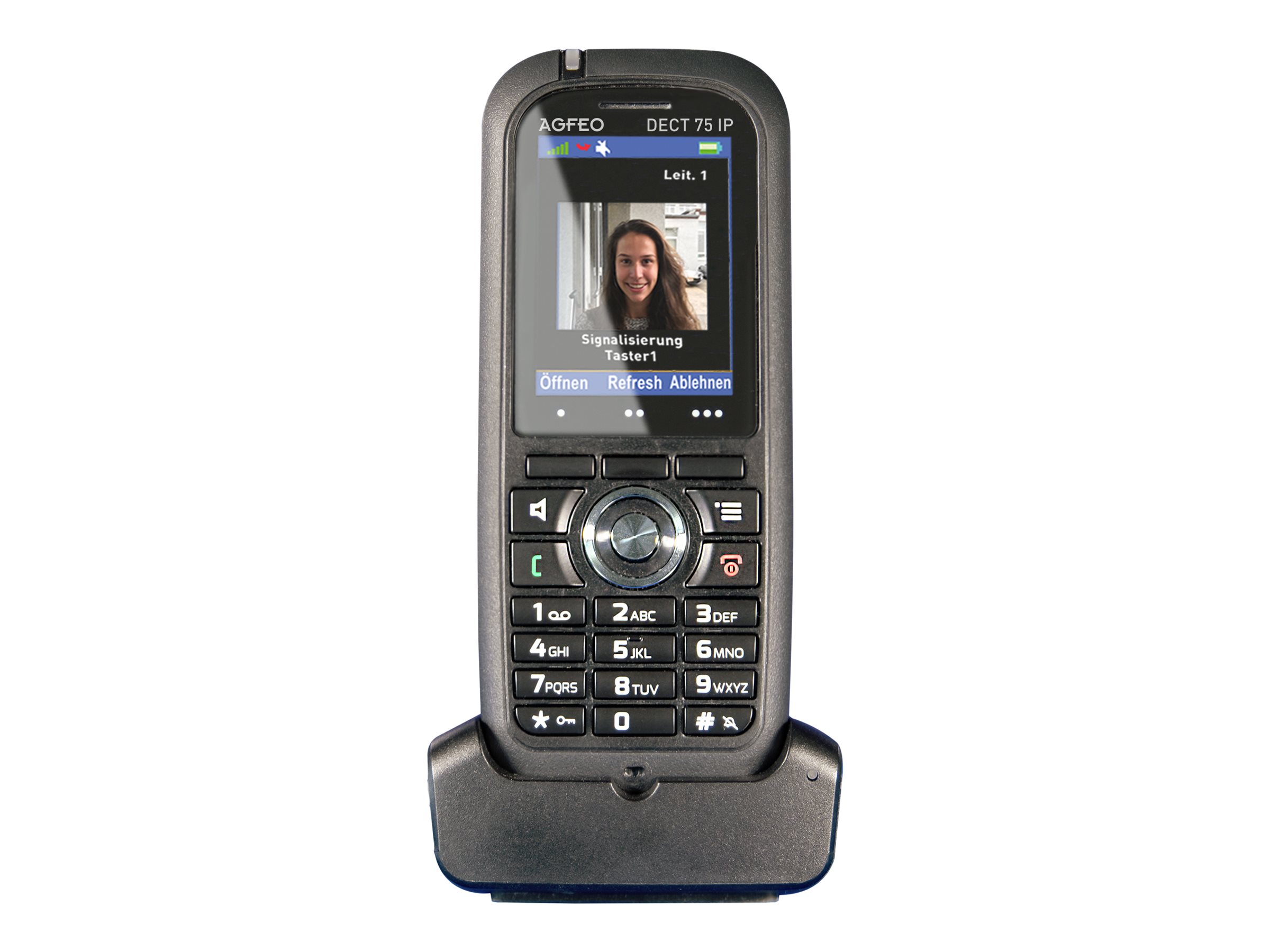 AGFEO DECT 75 IP schwarz (6101577)