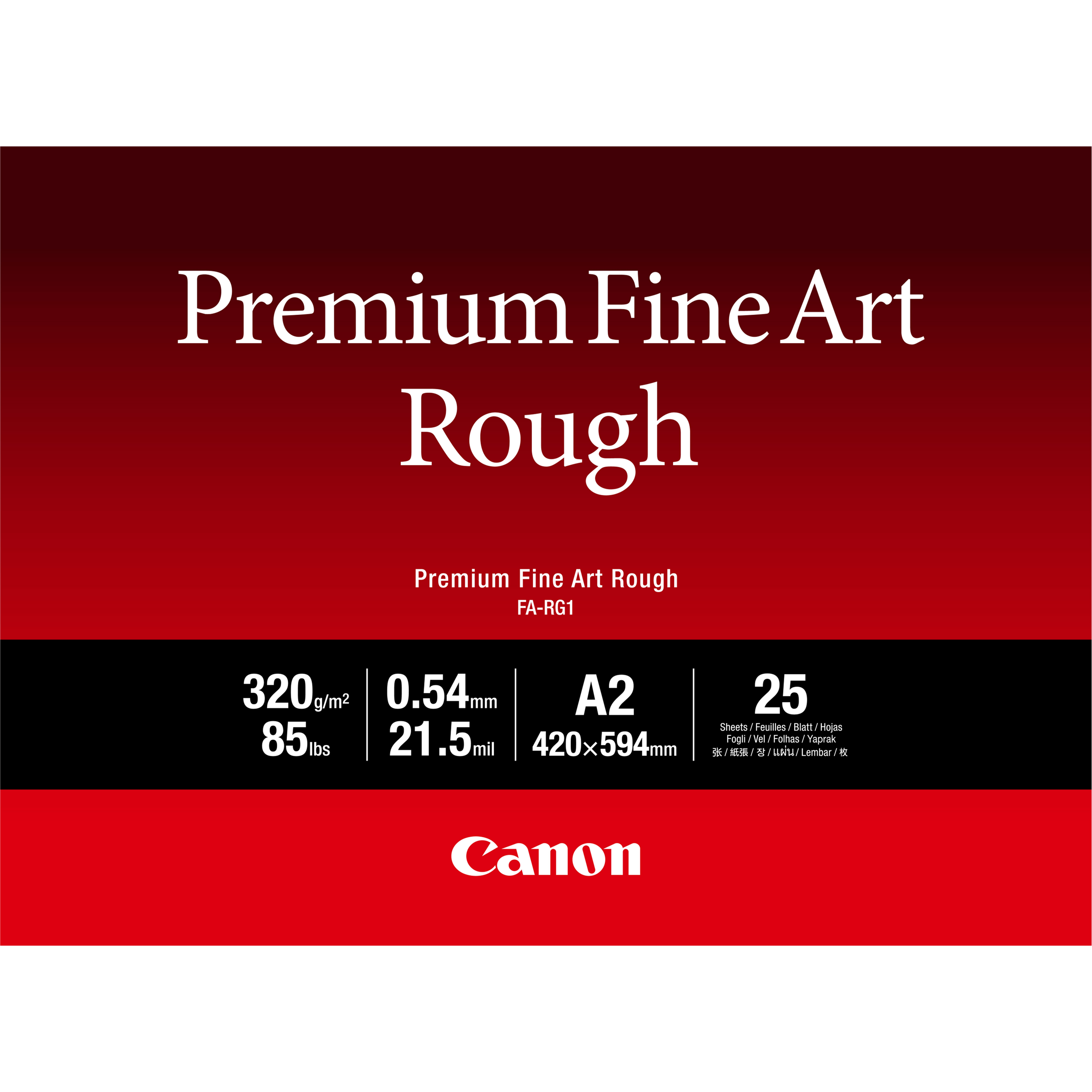 Canon Premium FA-RG1 - Baumwolle - rau - 21,5 Mil - A2 (420 x 594 mm)