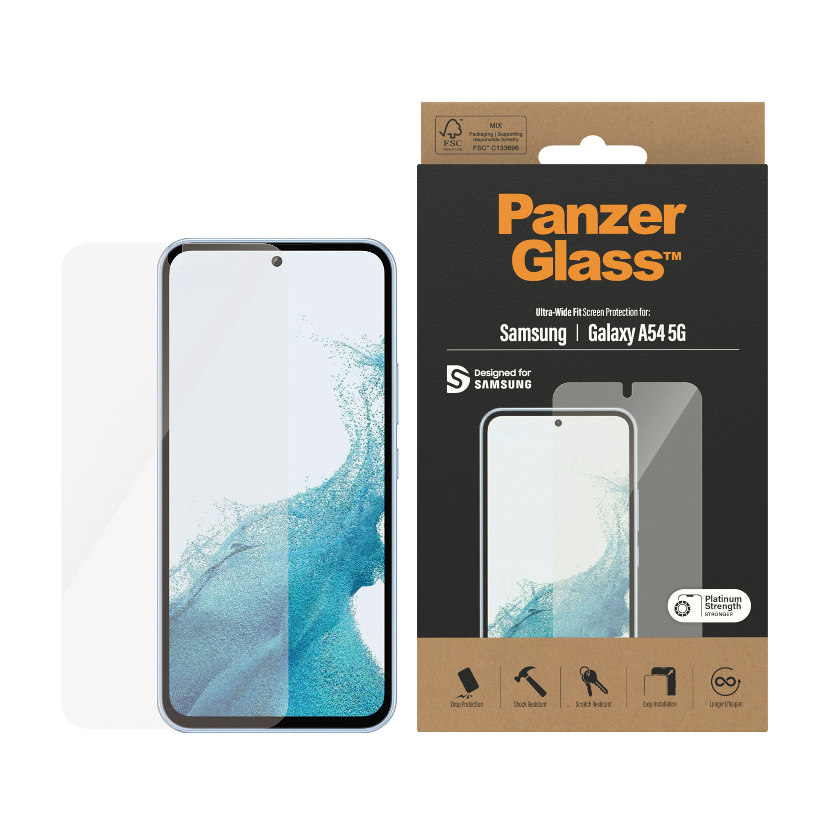 PanzerGlass Bildschirmschutz für Handy - Glas, Ansicht 4