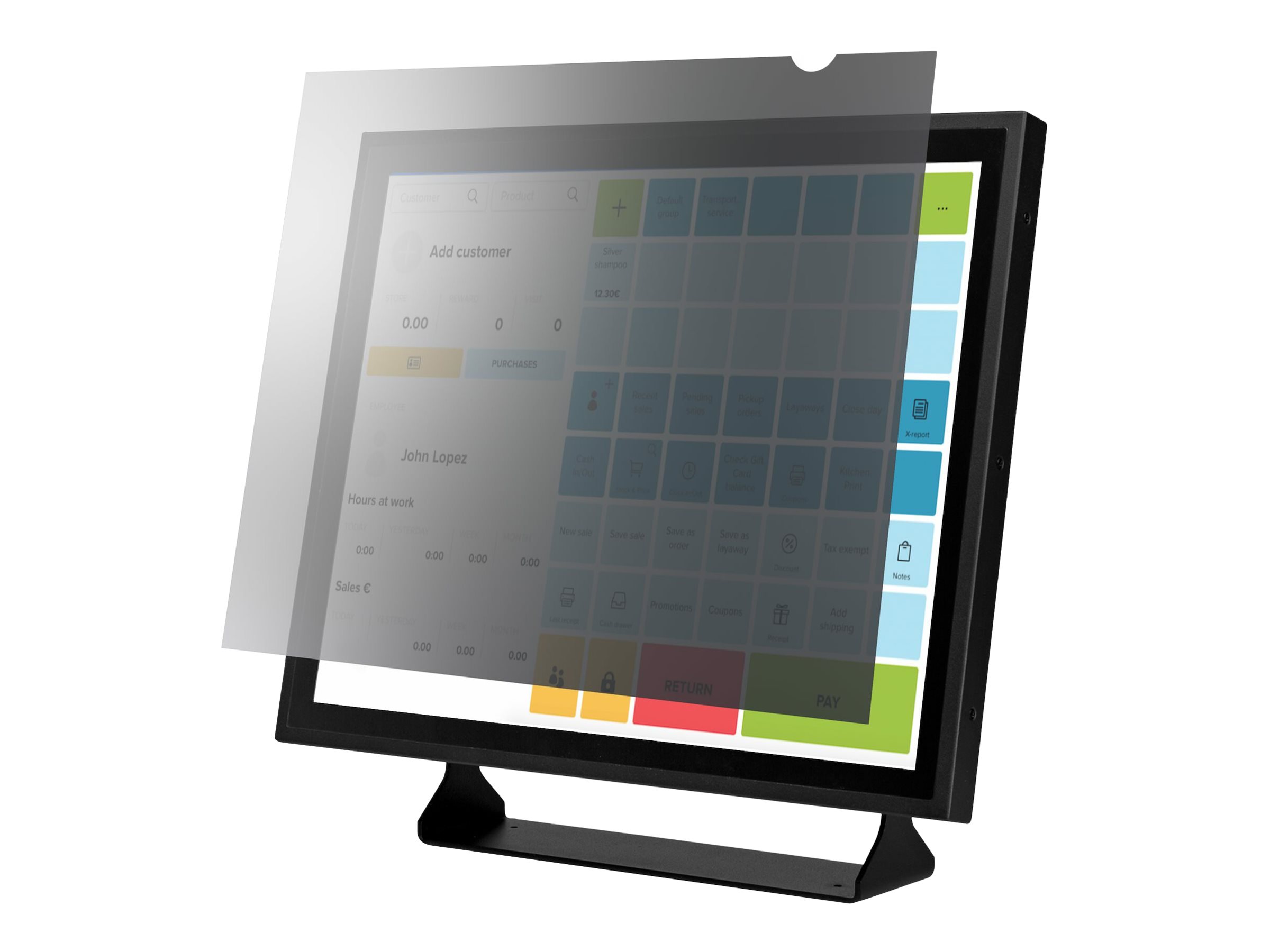 StarTech.com 19-inch 5:4 Computer Monitor Privacy Filter Anti-Glare Privacy Screen with 51% Blue Light Reduction Black-out Monitor Screen Protector w+- 30 deg. Viewing Angle Matte and Glossy Sides (1954-PRIVA - Blickschutzfilter für Notebook (horizo