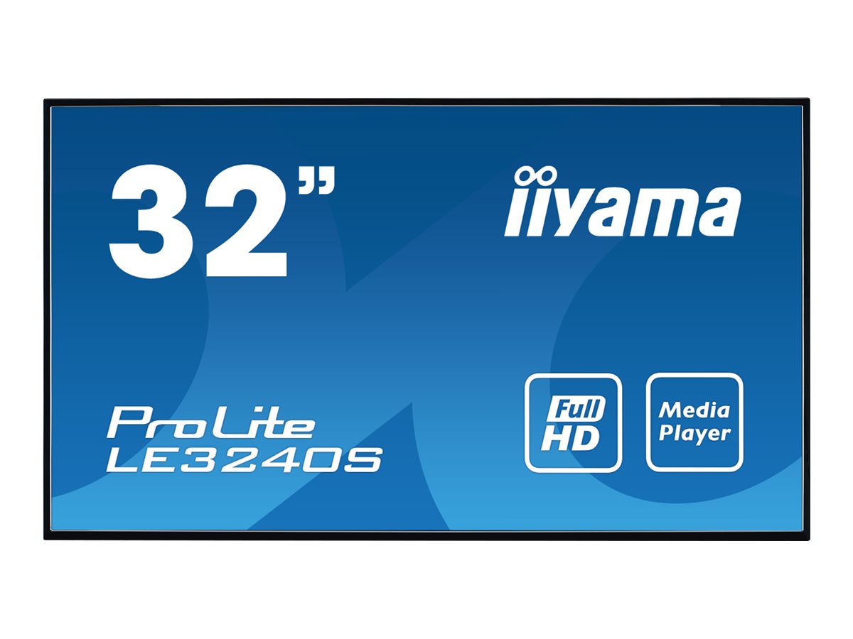 Iiyama LE3240S-B3/32\" LCD FHD,VA panel,Fan-less