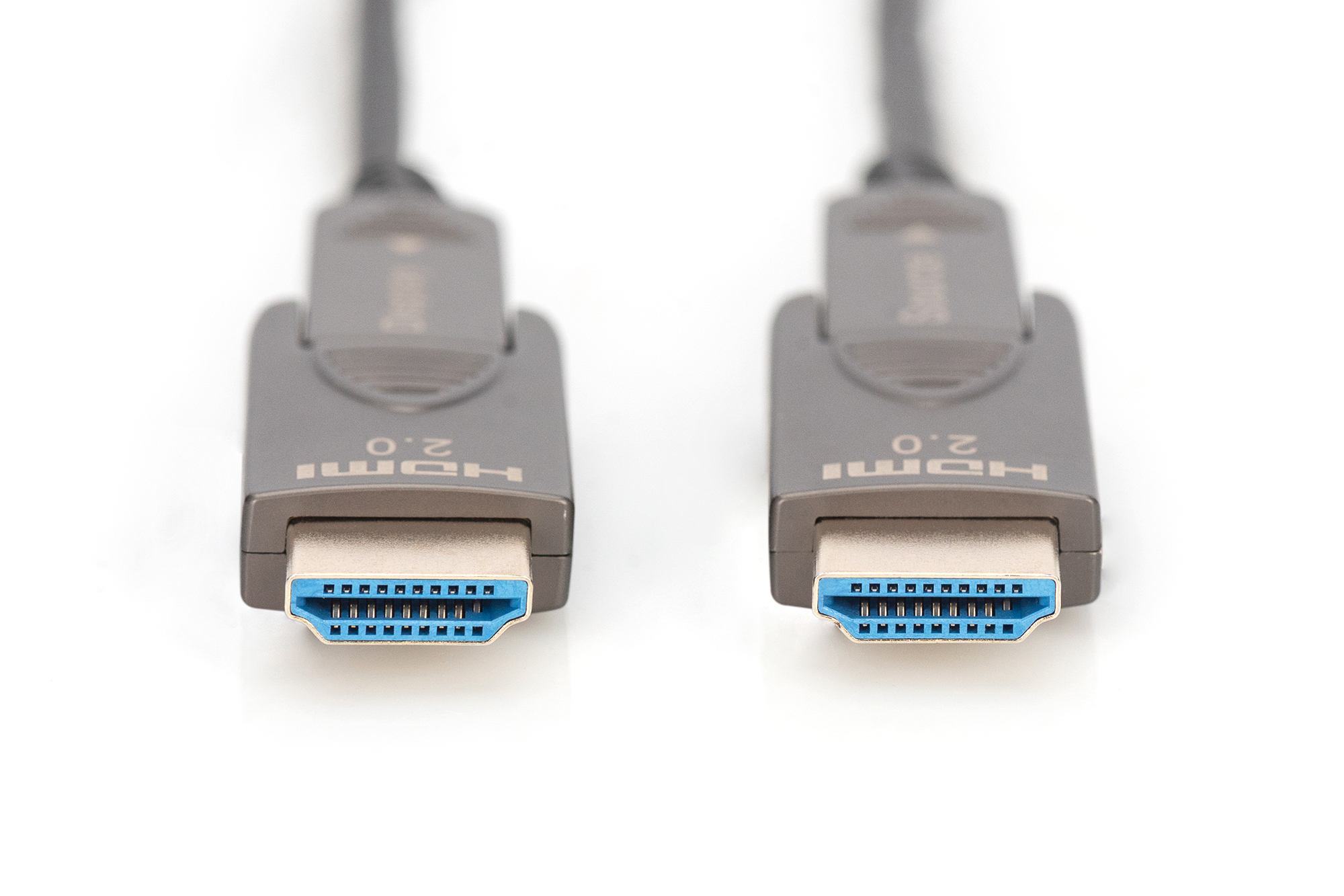 DIGITUS Ultra High Speed - HDMI-Kabel - mikro HDMI männlich zu mikro HDMI männlich - 10 m - Glasfaser - Schwarz, Ansicht 3