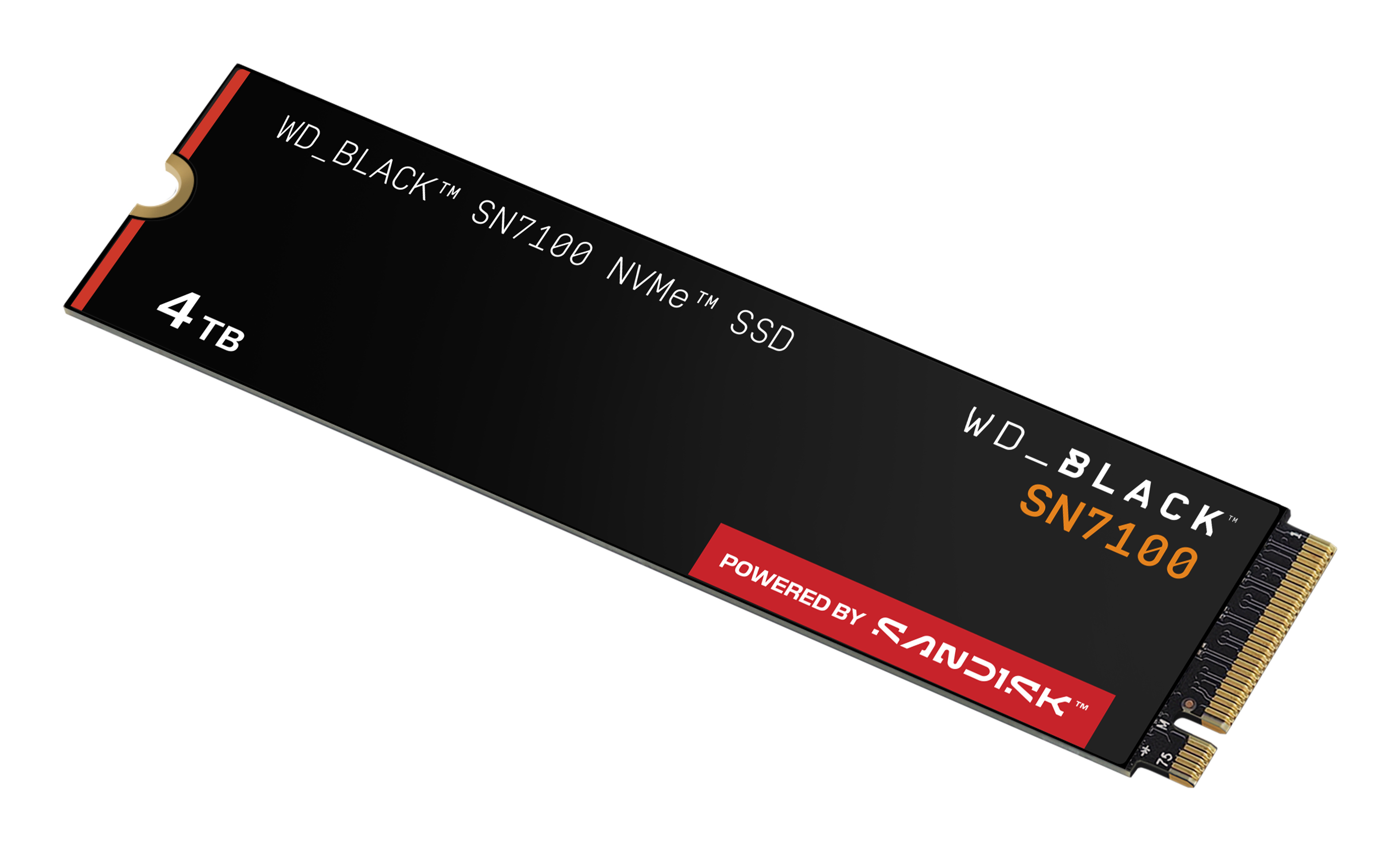 WD_BLACK SN7100 WDS400T4X0E-00CJA0 - SSD - 4 TB - intern - M.2 2280 - PCIe 4.0 x4 (NVMe), Ansicht 2
