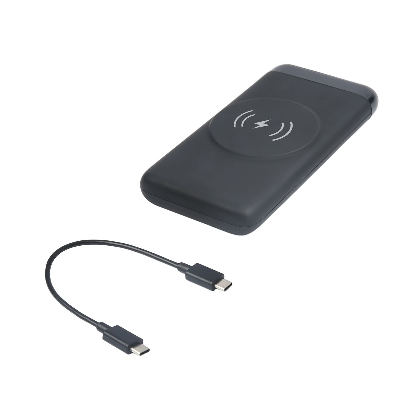 eSTUFF INFINITE - Induktive Power Bank  - Li-Pol - 10000mAh - 37Wh - 20 Watt - Anschlussstellen (USB TypA, 24 pin USB-C), Ansicht 3