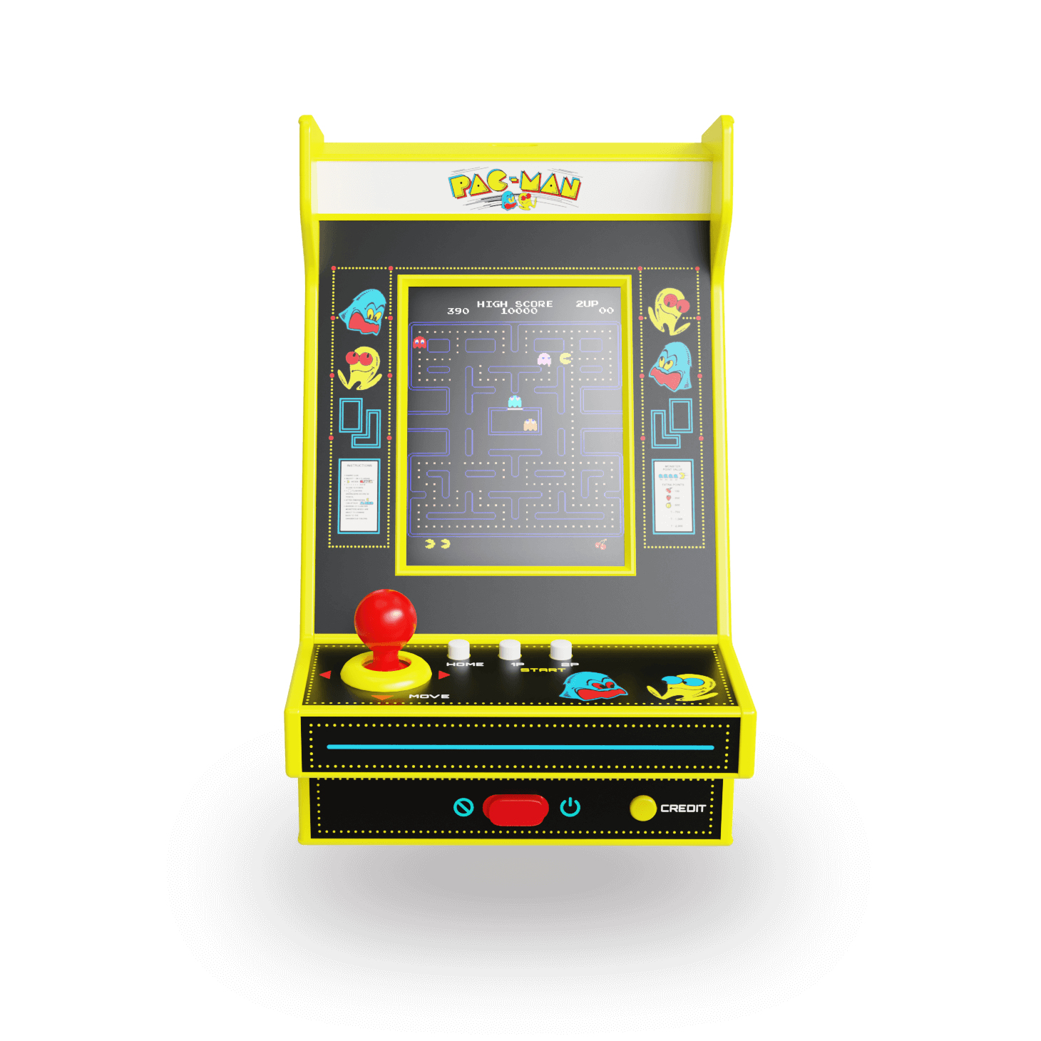 dreamGEAR My Arcade NANO PLAYER PRO 4.8 PAC-MAN, Ansicht 2