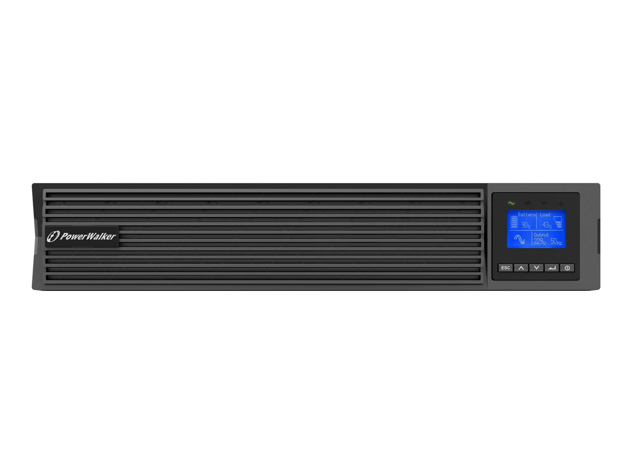 BlueWalker PowerWalker VFI 1000 ICR IoT - USV (in Rack montierbar/extern), Ansicht 2