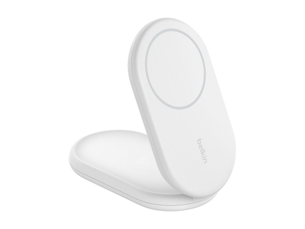 Belkin BoostCharge - Kabelloses Ladegerät - magnetisch, faltbar, mit Qi2 + AC-Netzteil, Ansicht 4