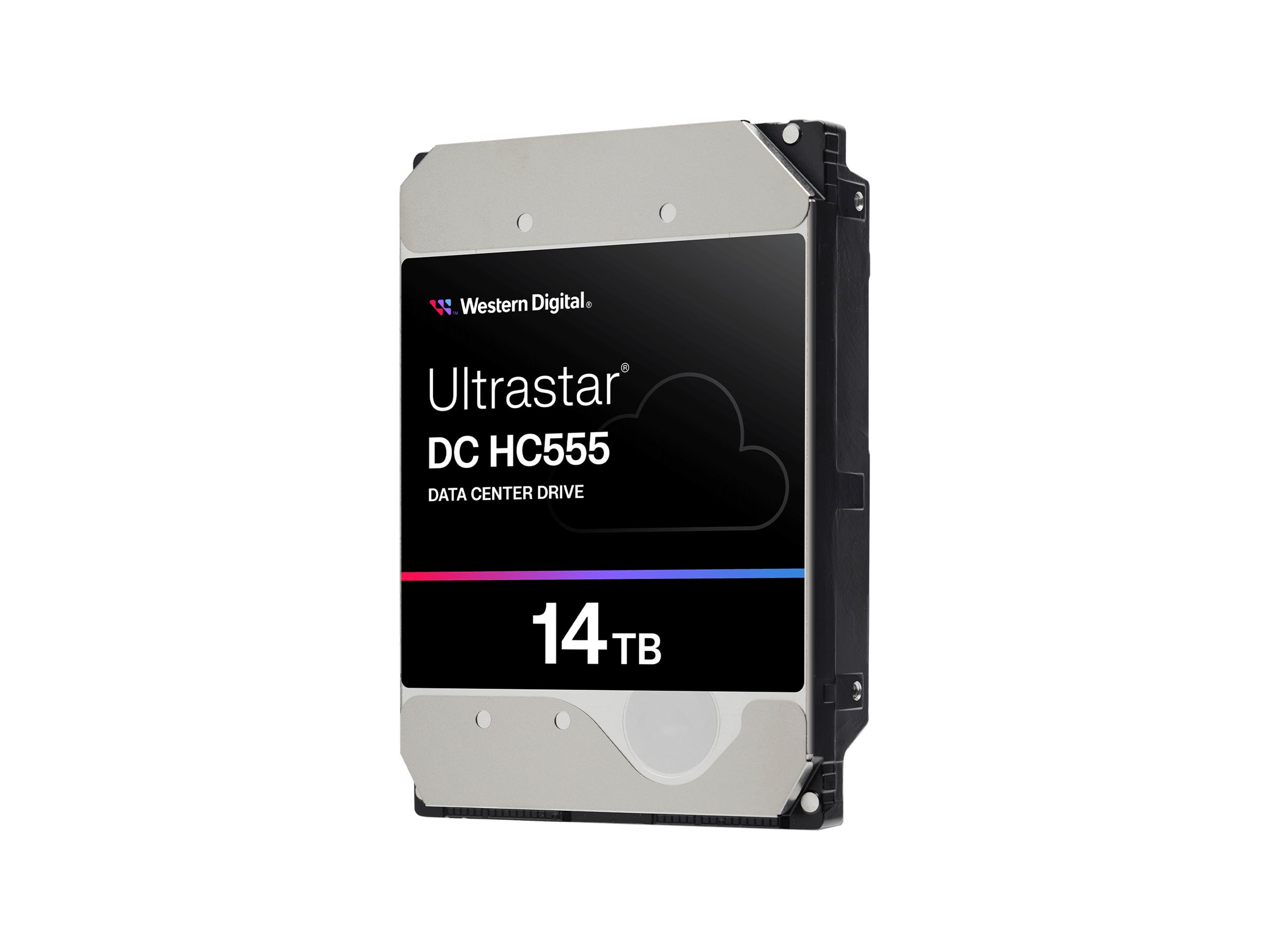WD Ultrastar DC HC555 - Festplatte - Rechenzentrum - verschlüsselt - 14 TB - intern - 3.5" (8.9 cm)