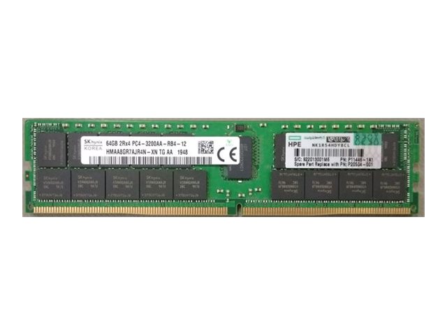 HPE DDR4 - Modul - 64 GB - DIMM 288-PIN - 3200