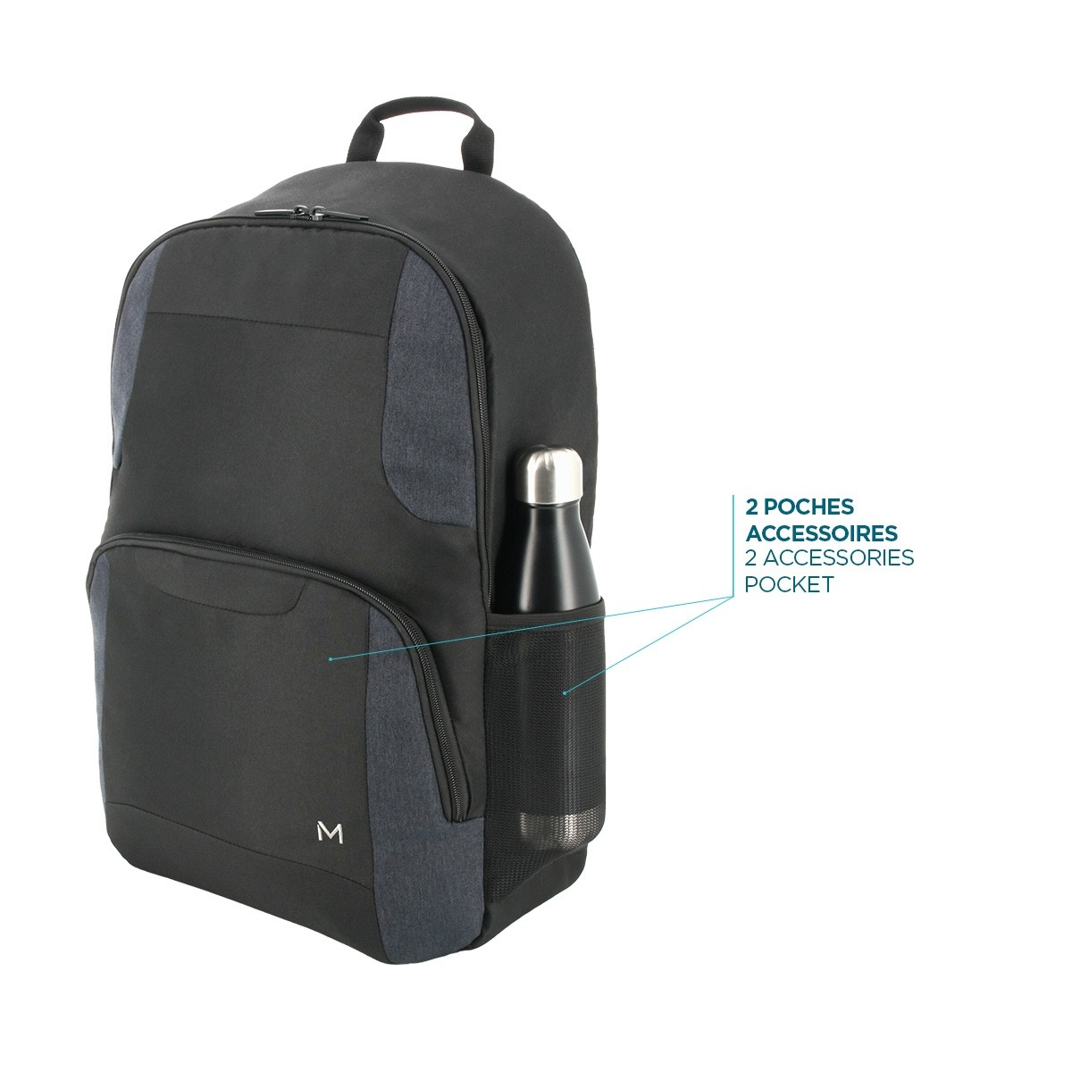 Mobilis The One Basic - Notebook-Rucksack - 43.2 cm, Ansicht 3