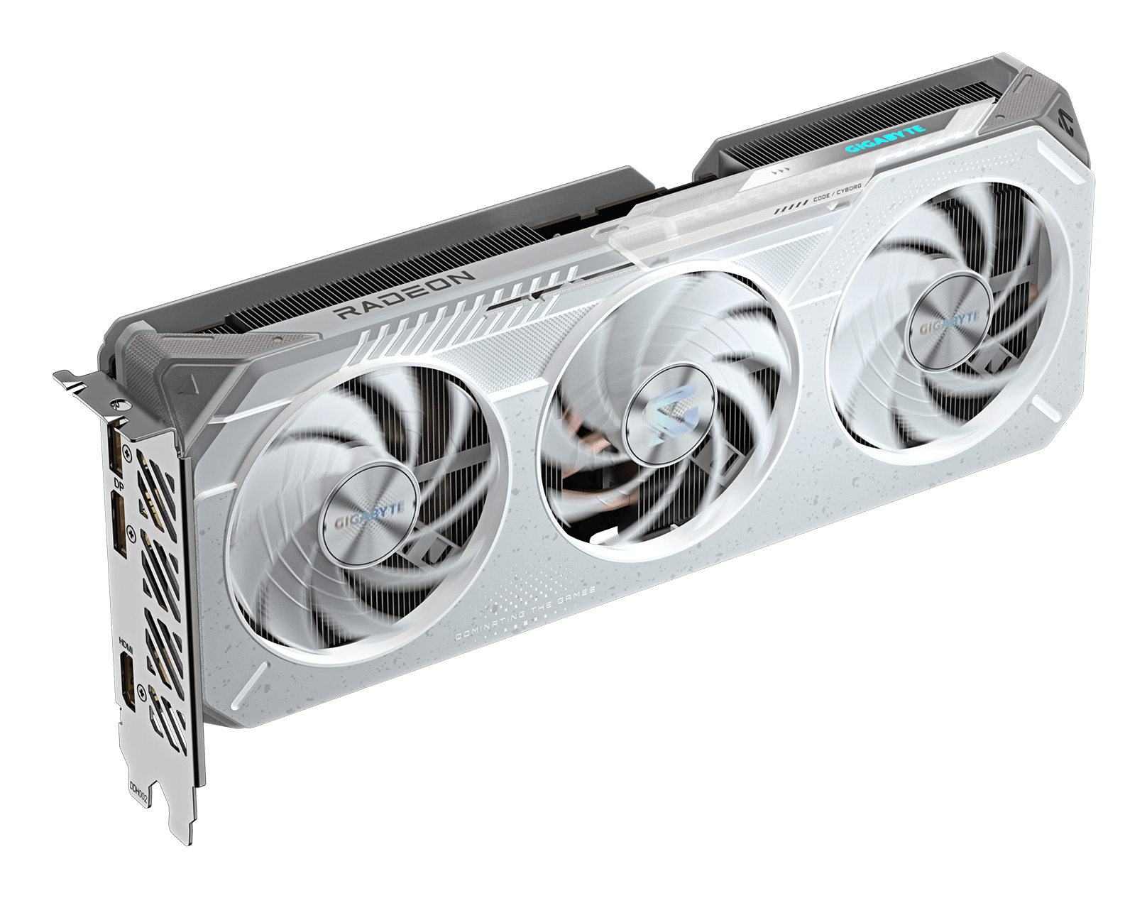 Gigabyte GV-R906XGAMINGOCICE-16GD Gaming Radeon RX 9060 XT OC ICE GDDR6 - Grafikkarte - PCI-Express, Ansicht 2