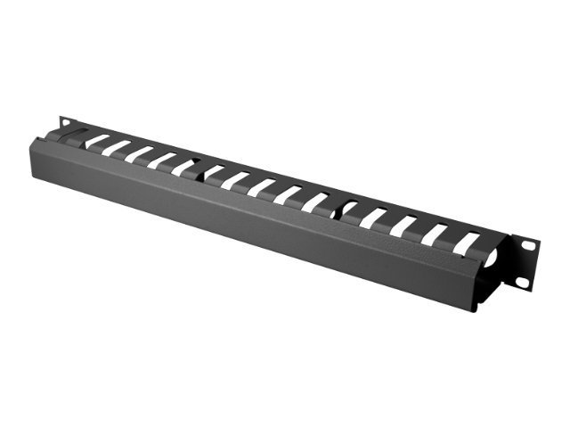 DIGITUS Kabelführungspanel mit abnehmbarer Blende für 483 mm (19)-Schränke 1HE