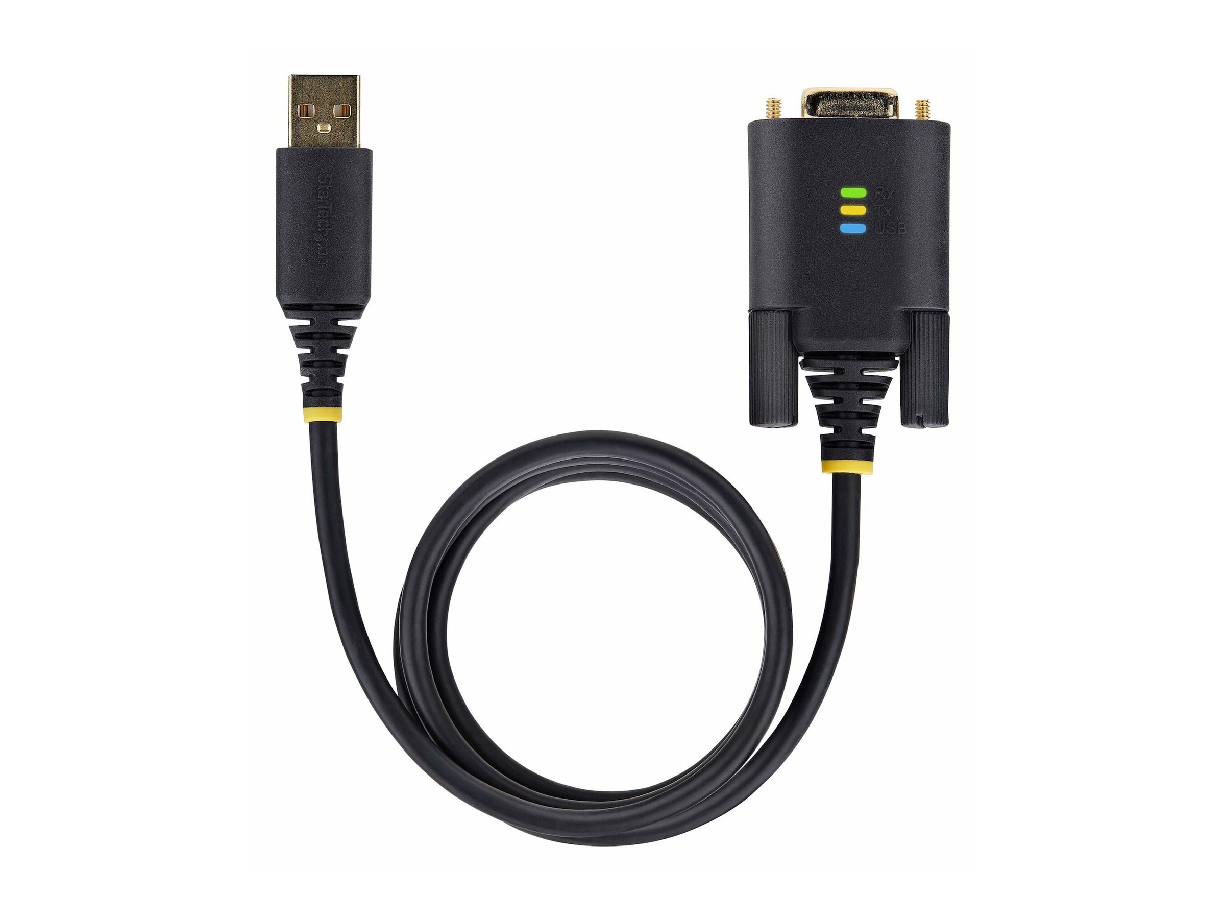 StarTech.com 6.6ft/2m USB to Null Modem Serial Adapter Cable, FTDI, RS232 - Kabel USB / seriell - USB (M), Ansicht 4