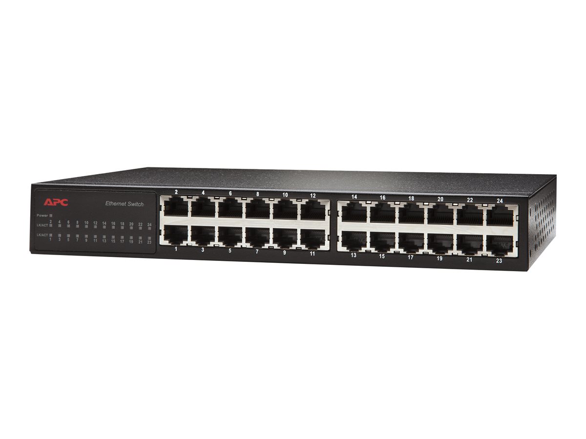 APC 24 Port 10/100 Ethernet Switch - Switch