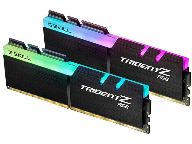 G.Skill TridentZ RGB Series DDR4  32GB kit 3200MHz CL16  Ikke-ECC