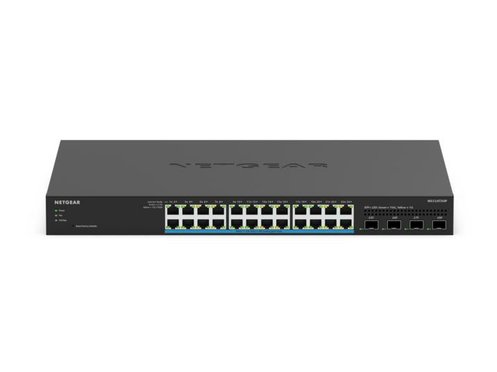 Netgear MS324TXUP - 24 x 1G/2.5G Multi-Gigabit Ultra60 PoE++ Ethernet ports with 720W Total - Ethernet, Ansicht 3