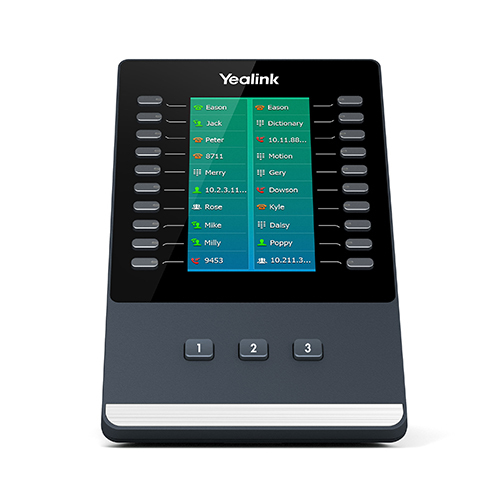 Yealink EXP50 - Funktionstasten-Erweiterungsmodul für VoIP-Telefon, Ansicht 2