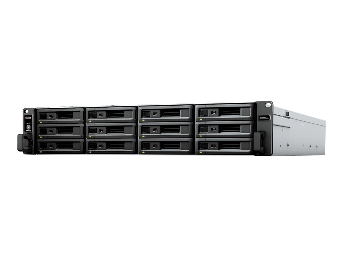 Synology RX1222sas Expansion Unit - Speichergehäuse - 12 Schächte SATA-600 / SAS (RX1222SAS)