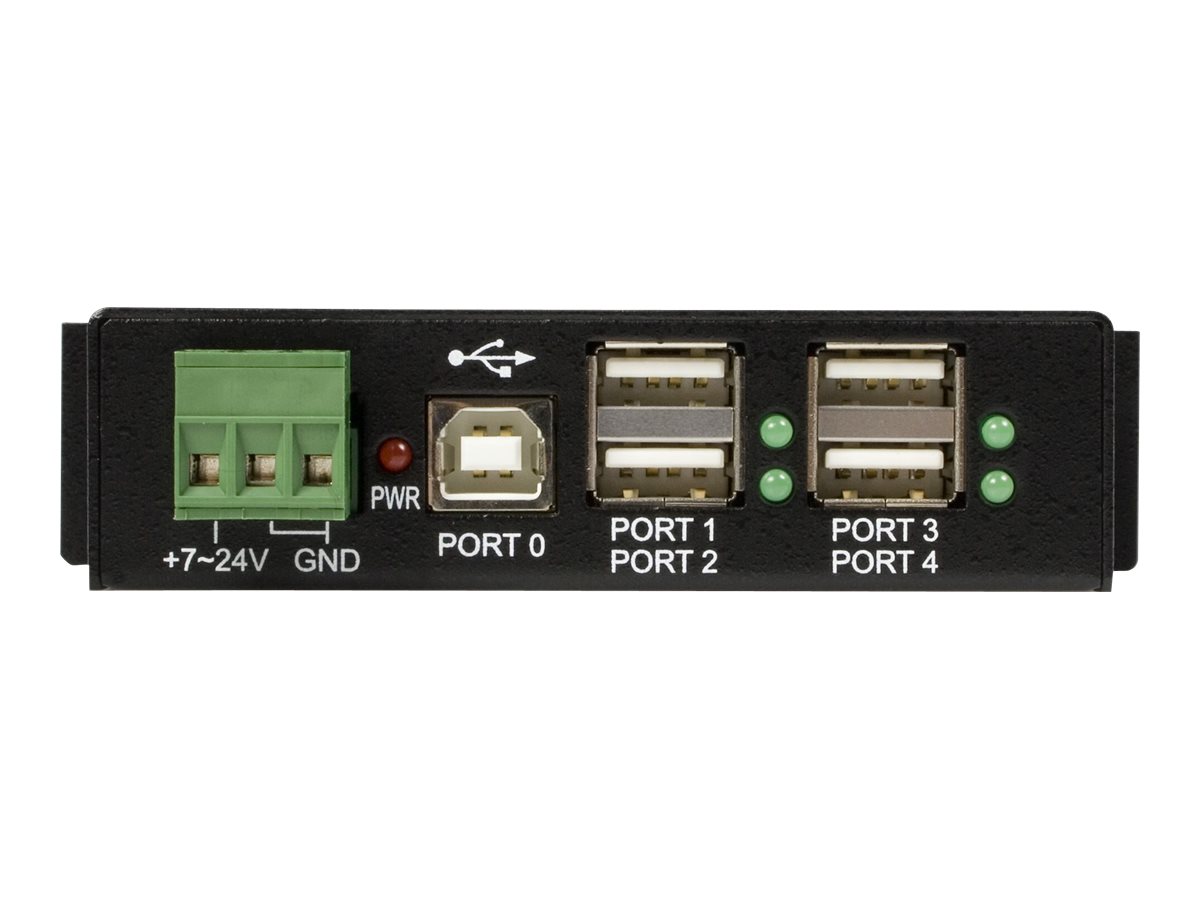 StarTech.com Rackmount USB 2.0 Hub - 4 Port Rugged Industrial USB 2.0 Hub, Ansicht 2