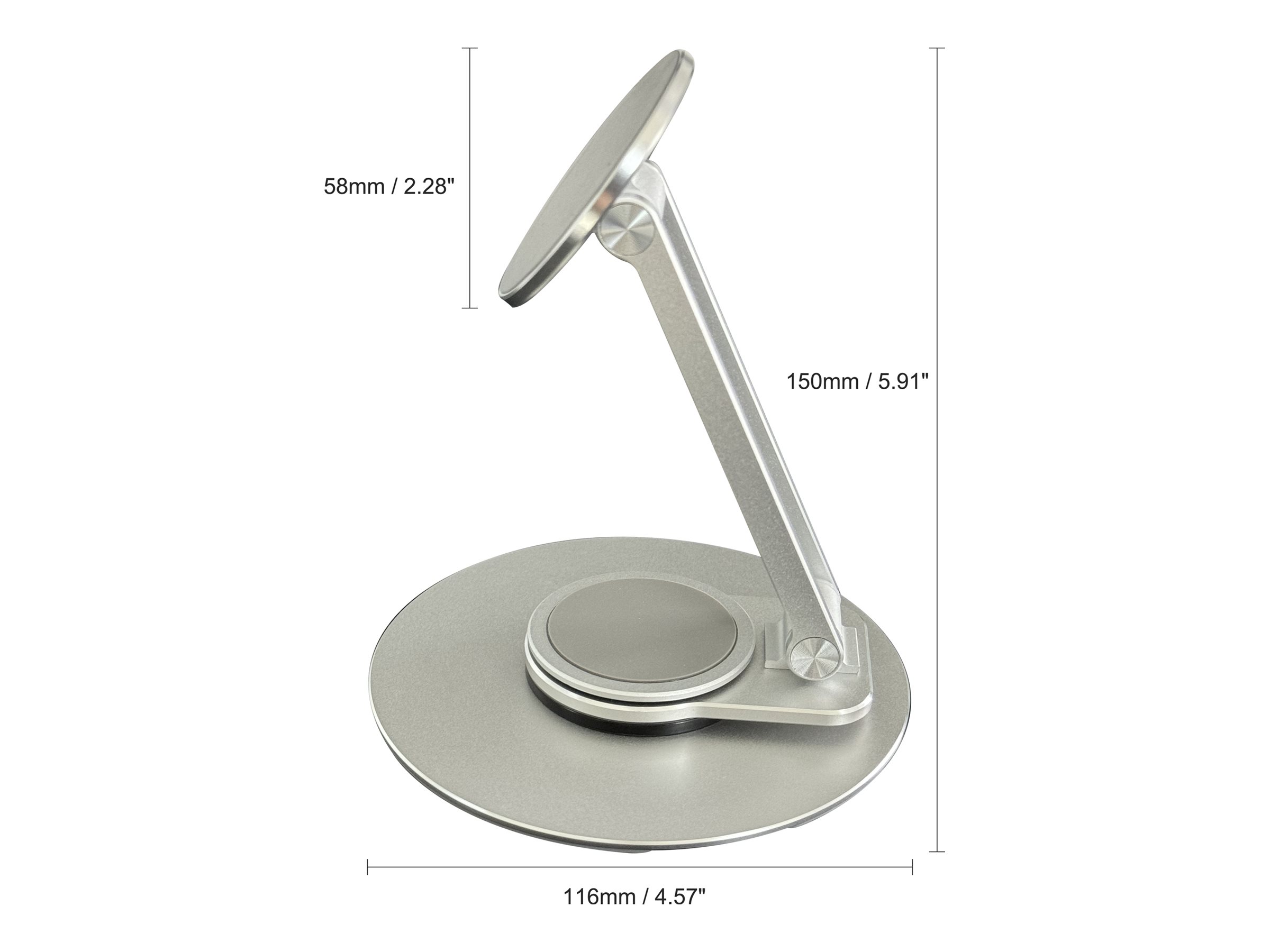 Vision Ständer für Handy - MagSafe - Silber, Ansicht 3