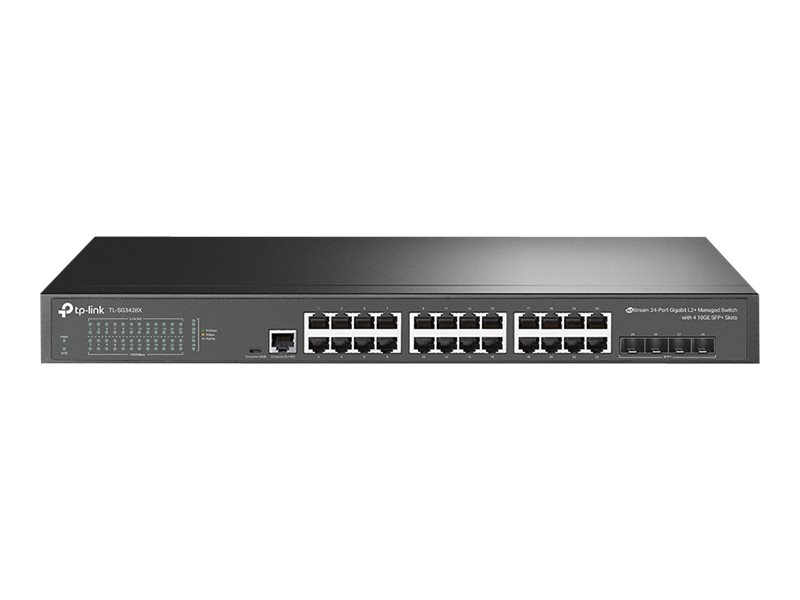 TP-LINK 24-Port Gigabit L2+ Managed Switch (TL-SG3428X)