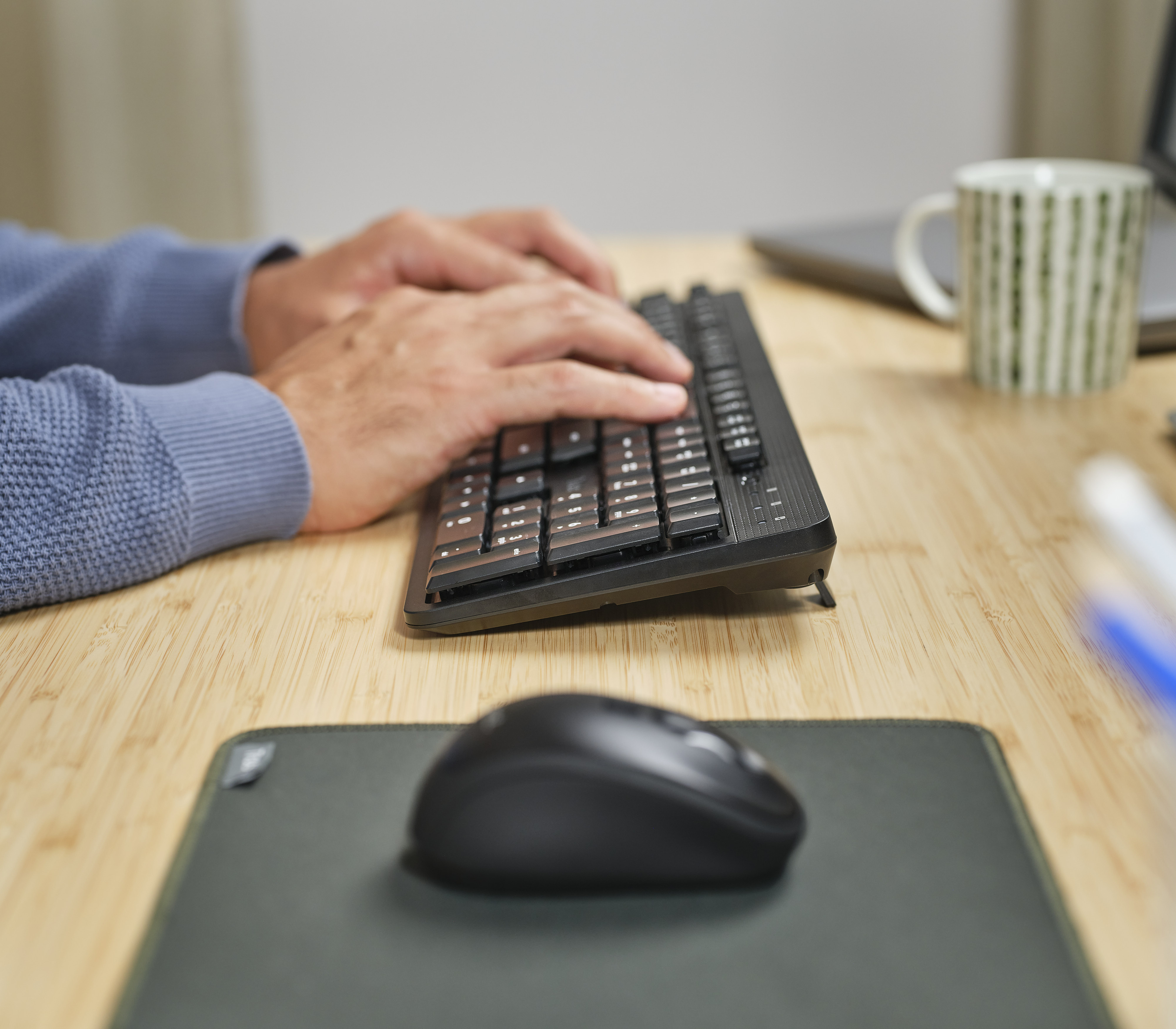 Trust ODY II WL KEYBOARD MOUSE BLK - TL: Deutsch, QWERTZ, Ansicht 3