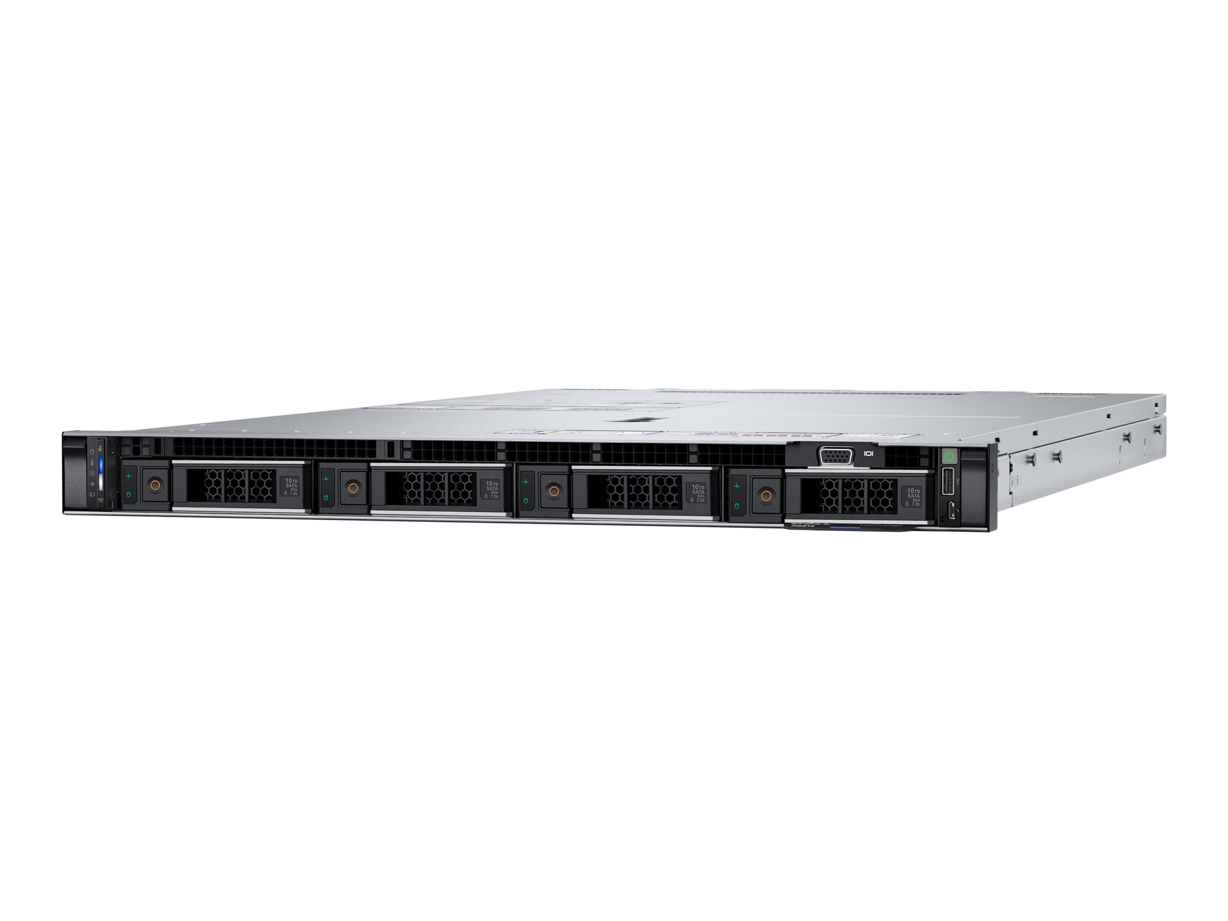 Dell PowerEdge R6615 - Server - Rack-Montage - 1U - 1-Weg - 1 x EPYC 9124 / 3 GHz
