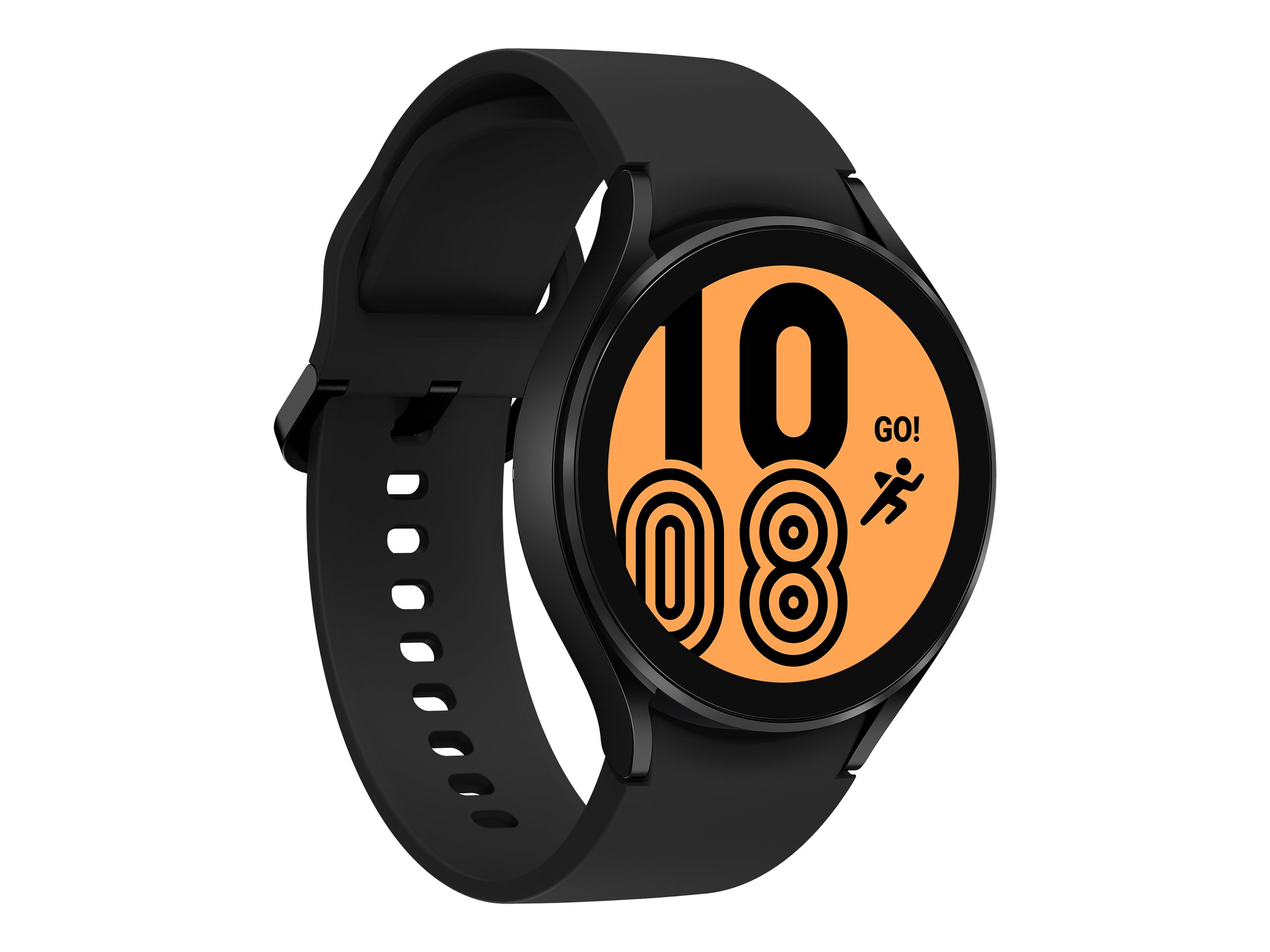 Samsung Galaxy Watch4 - 44 mm - schwarz - intelligente Uhr mit Sportband - Anzeige 3.46 cm (1.36)