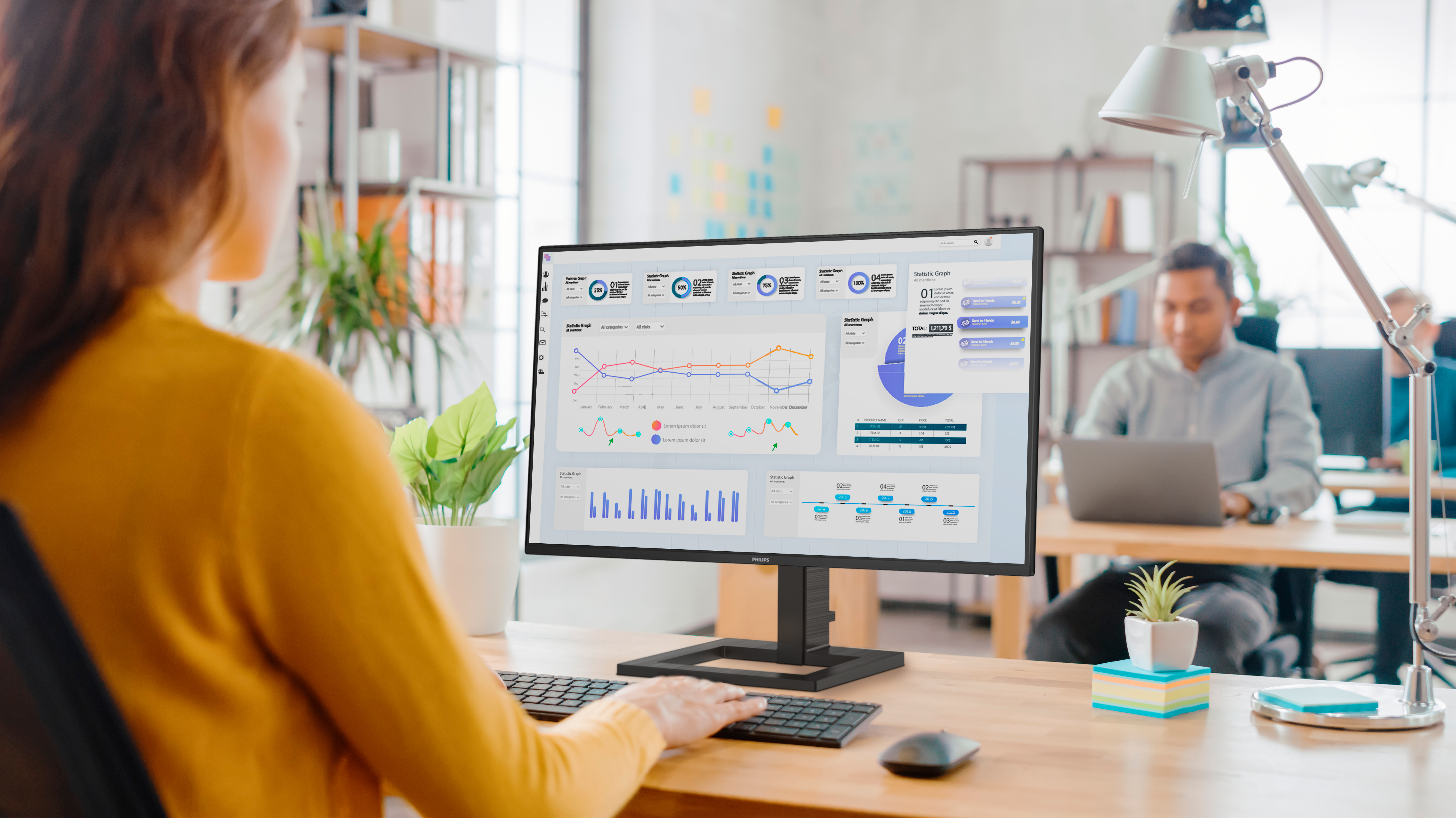 Philips 24E1N1300AE - LED-Monitor - 60.5 cm (24), Ansicht 2