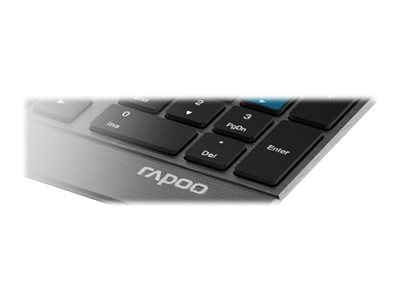 Rapoo 9900M - Tastatur-und-Maus-Set - kabellos - TL: Deutsch, QWERTZ, Ansicht 2