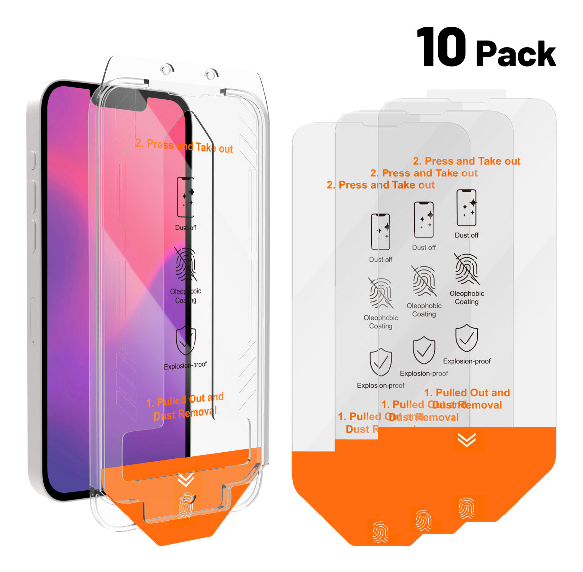 4smarts Second Glass 10x Service Kit für iPhone 16e, Ansicht 2