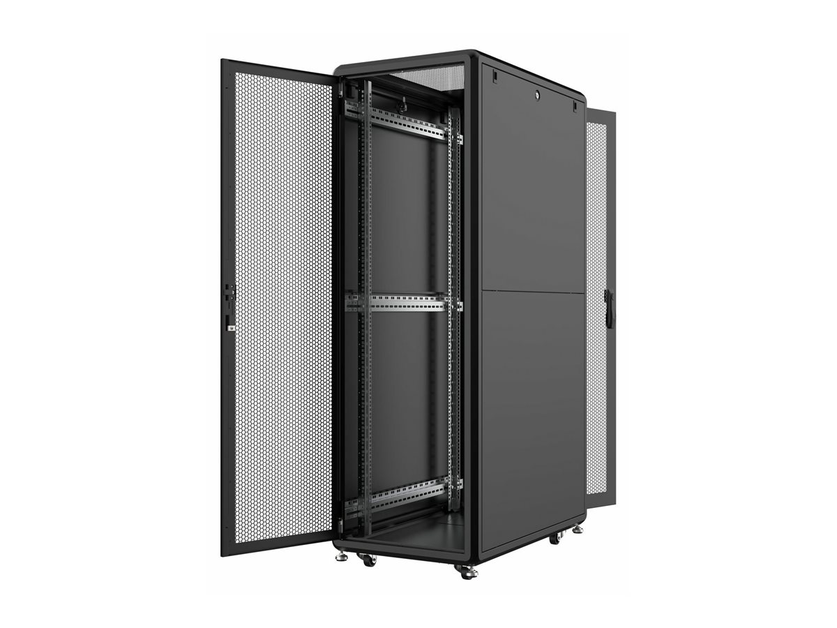 Lanview RSL36U61BL - 36U - 600 kg - 85,5 kg - Schwarz, Ansicht 2
