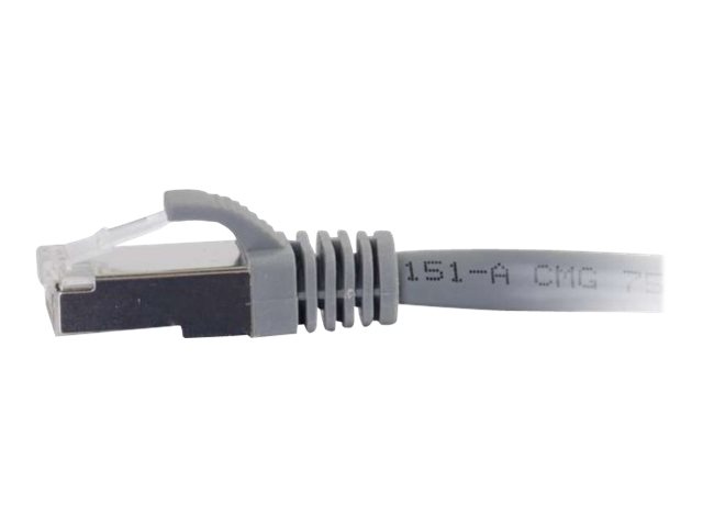 C2G Cat6a Booted Shielded (STP) Network Patch Cable - Patch-Kabel - RJ-45 (M) - Grau, Ansicht 2