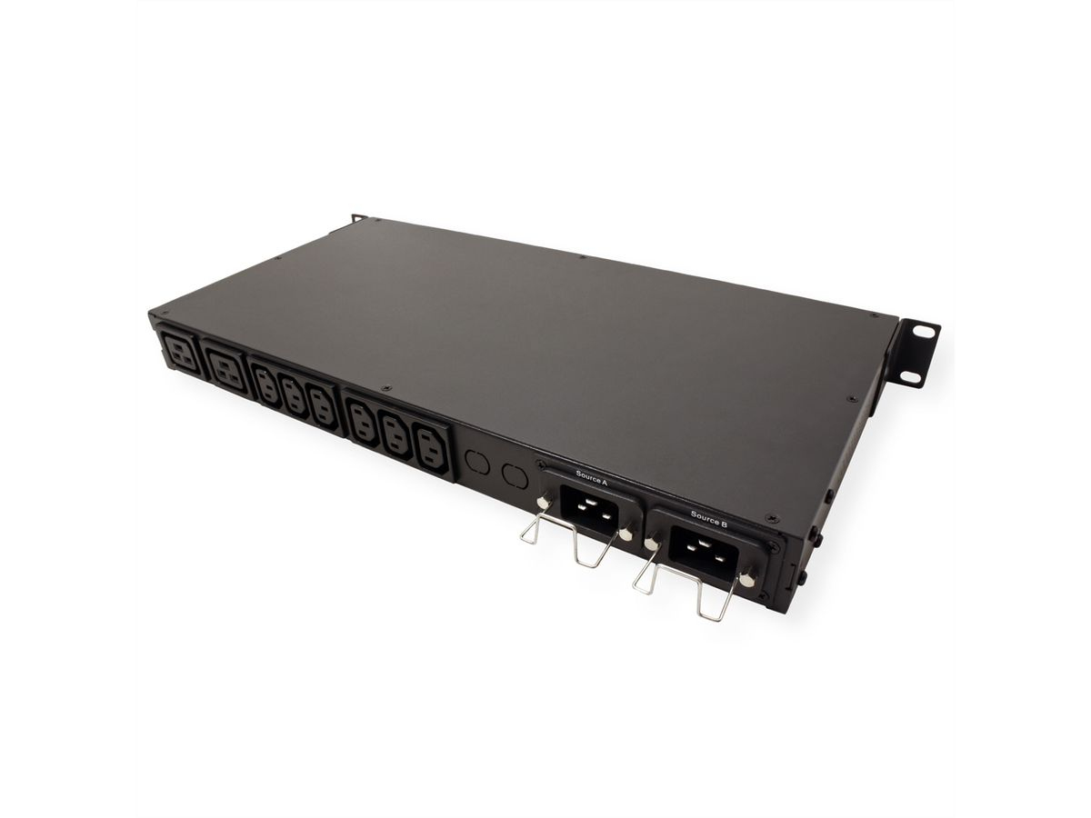 ROLINE Auto-Transferswitch 2x C20 6x C13+ C19, Ansicht 4