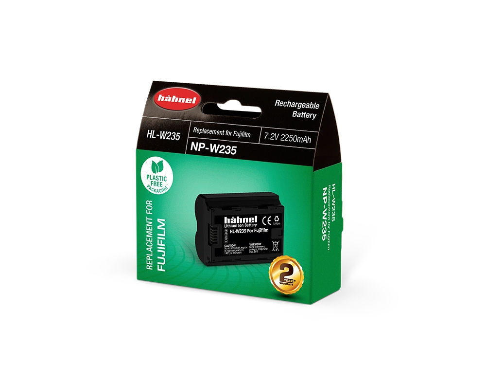 Hähnel Hahnel HL-W235 - Fujifilm - 2250 mAh - 7,2 V - Lithium-Ion (Li-Ion), Ansicht 3