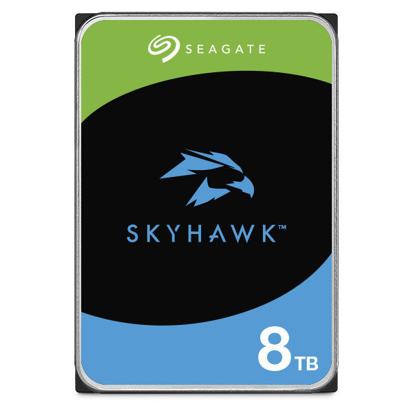 Seagate SkyHawk ST8000VX010 - Festplatte - 8 TB - intern - 3.5 (8.9 cm), Ansicht 2