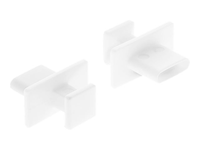 Delock Dust Cover for USB Type-C Female - Schutzumschlag - weiß (Packung mit 10)