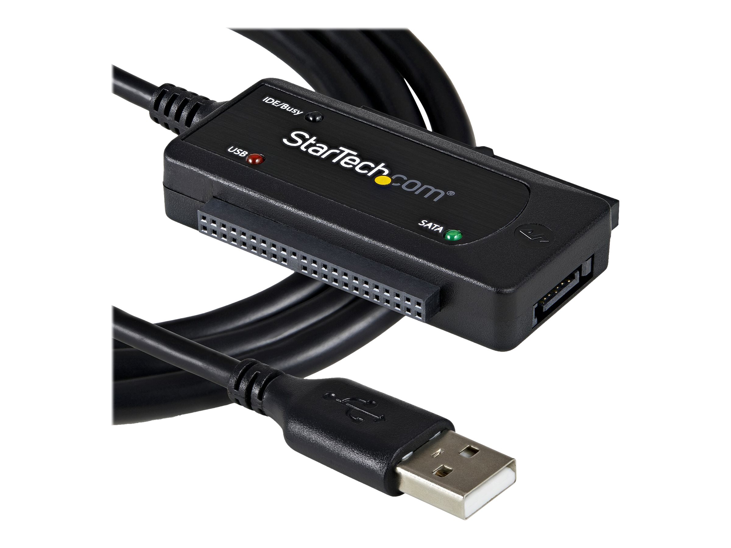 StarTech.com USB 2.0 auf SATA IDE Adapterkabel - USB2 S-ATA Adapter Konverter Kit - 2 x IDE (4044pin)