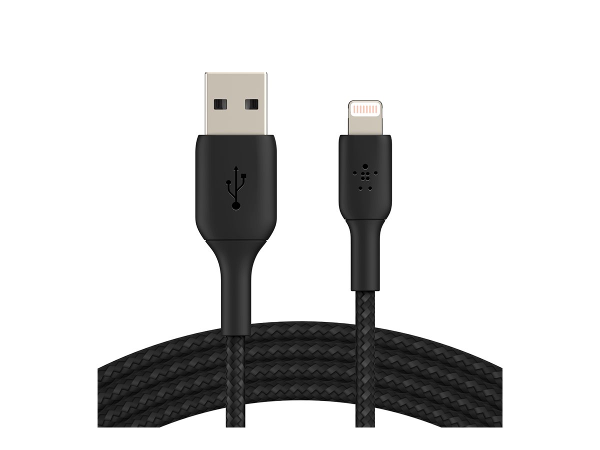 Belkin BOOST CHARGE - Lightning-Kabel - Lightning männlich zu USB männlich - 1 m - Schwarz - für Apple iPad/iPhone/iPod, Ansicht 3
