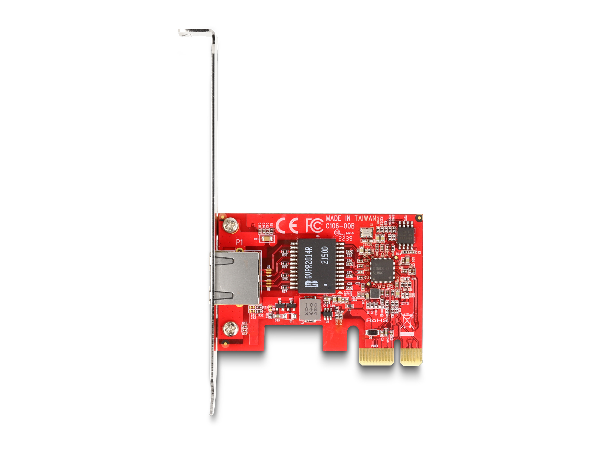 Delock Netzwerkadapter - PCIe Low-Profile, Ansicht 3