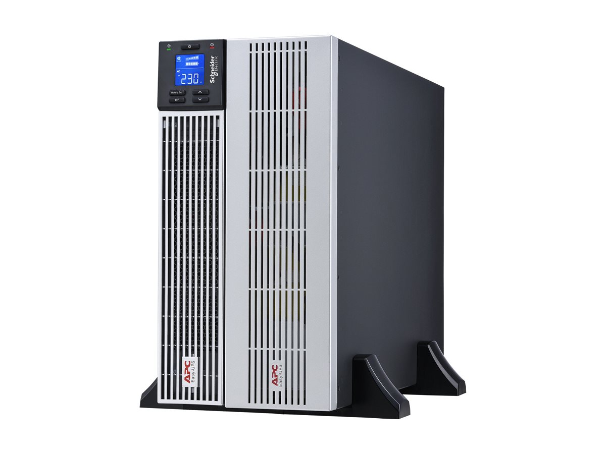 APC Easy UPS On-Line - USV (in Rack montierbar/extern) - verlängerte Laufzeit, festverdrahtete Steckdose (1P+N+E)