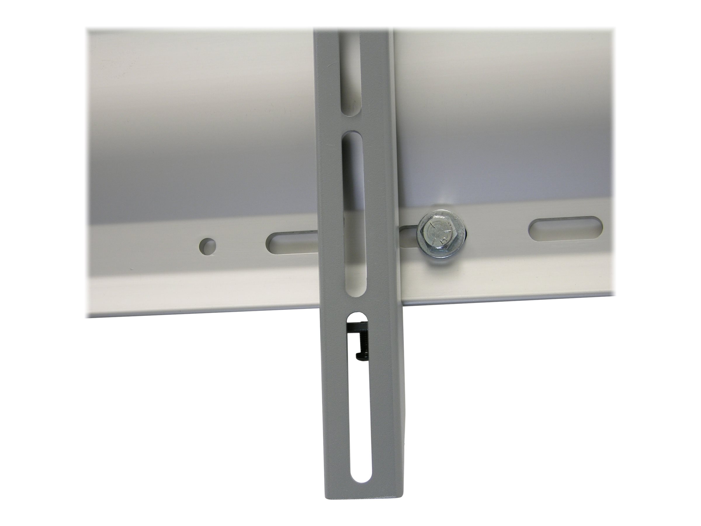 Ergotron WM - Befestigungskit (Wandplatte 2 Klammern) - schmal - für Flachbildschirm - stranggepresstes Aluminium Stahl - Silber - Bildschirmgröße: 81.3-304.8 cm (32-120)