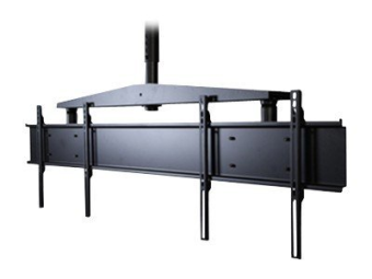 Peerless Dual Display Ceiling Mount System DST940 - Befestigungskit (Neigungsdeckenmontage)
