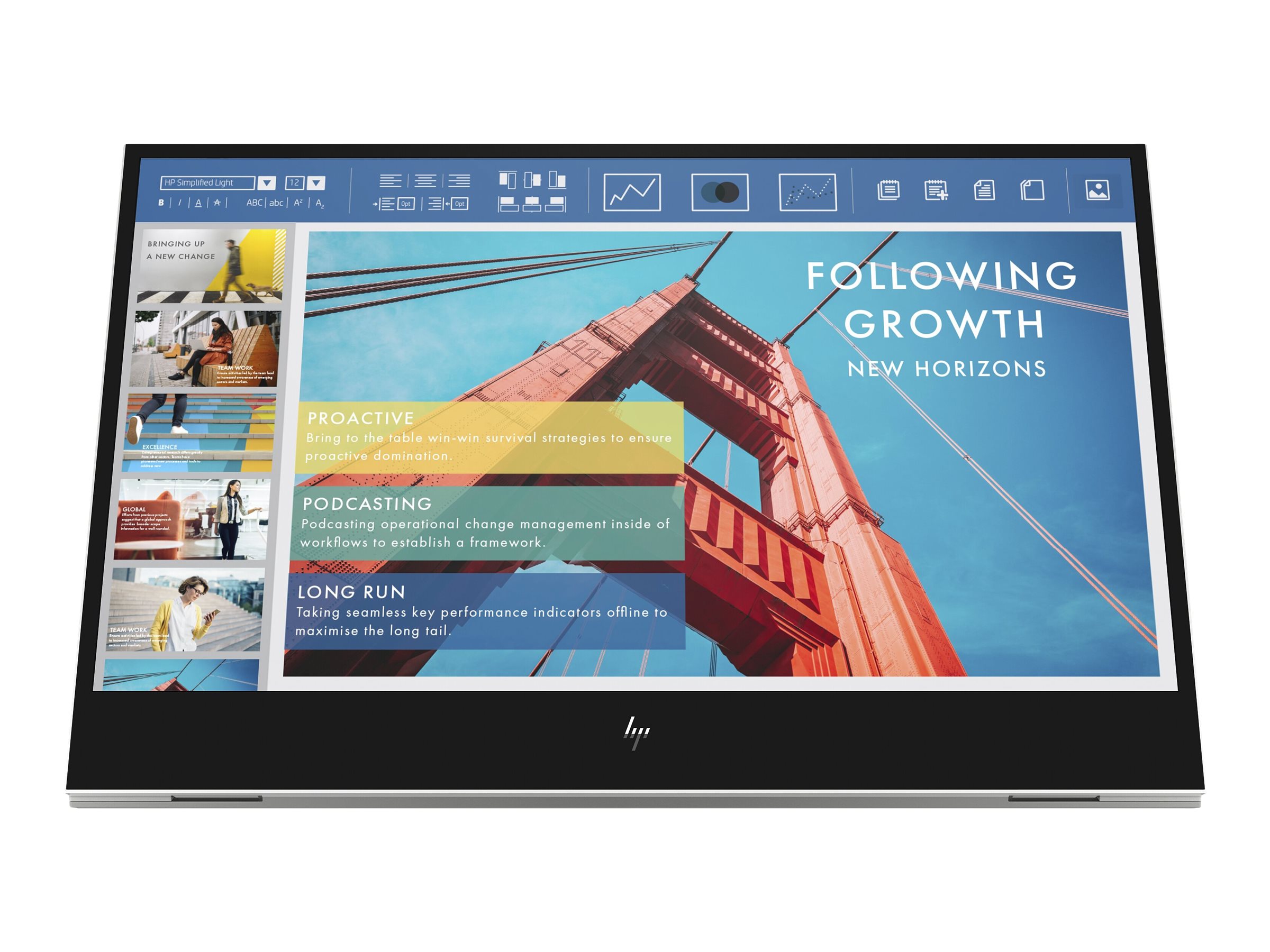 HP E14 G4 - LED-Monitor - 35.6 cm (14") (14" sichtbar)