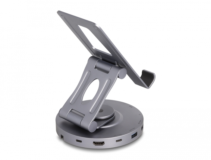 Delock Dockingstation + Tablet-Ständer - für Tablet, Laptop, Ansicht 3